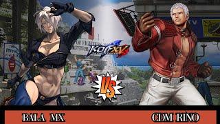 KOFXV Bala Mx (Angel, K', Iori) Vs CDM Rino (O.yashiro, Heidern, Yashiro)