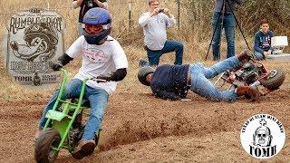 Mini Bike Dirt Track Racing at Hot Rod Riot feat. Texas Outlaw Mini Bikes