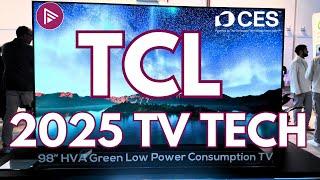 TCL's TV Tech And Display Innovations at CES 2025 - including QDEL!