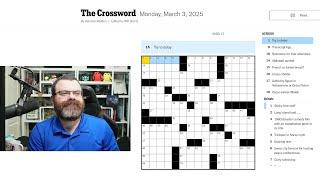 Learning Crossword Week 42 | NYT Crossword Monday March 3rd, 2025