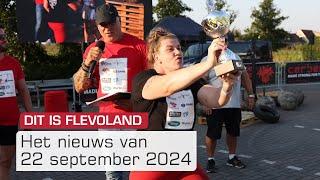 Dit is Flevoland van zondag 22 september 2024 | Omroep Flevoland