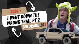 Exploring OFF ROAD TRAILS In My BRAND NEW 2024 Chevy Colorado - Part 2