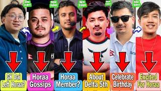 Gk Dai Left Or Continue? | Ansh Member Of Horaa?| Rulz About DRS Delta 5th Player |4k Dai Birthday