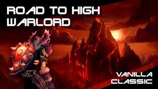 Rank 14 High Warlord Arms Warrior Vanilla/Classic WoW