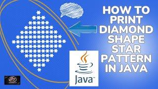 How to Print Diamond Shape Star Pattern in Java | 2024