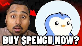 BUY $PENGU NOW?! PUDGY PENGUINS MEME COIN WILL 100X?! $PENGU PRICE PREDICTION