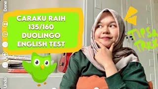 Caraku Meraih 135/160 di Duolingo English Test | tips and trick 