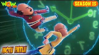 Ding Bang The Time Stopper | Motu Patlu | Full Episode - Season 15 | Wow Kidz