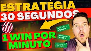 ESSA ESTRATÉGIA NOVA DE 30 SEGUNDOS ME DA 1 WIN A CADA 1 MINUTO NO OTC - ESTRATEGIA PARA QUOTEX 2024