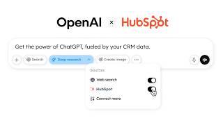 HubSpot launches first CRM deep research connector with ChatGPT | Explained in 30 Seconds
