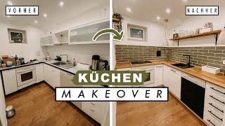 EXTREME KÜCHEN MAKEOVER - DIY Transformation | Küche renovieren + Fliesenspiegel | EASY ALEX