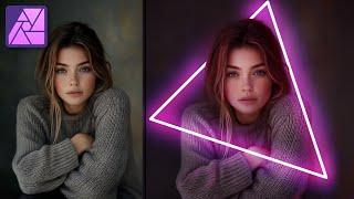 Neon Glow Portrait Effect - Tutorial for Affinity Photo