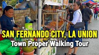 San Fernando City, La Union | Public Market & Town Proper - Walking Tour | Philippines 