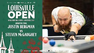 Louisville Open | Quarter Final | Justin Bergman vs Steven McGaughey