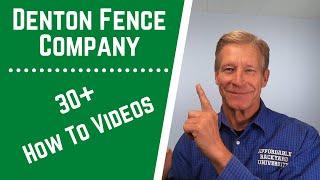 Denton Fence Company [See 30+ Projects]