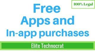 100% Legal - Free paid apps and in app purchases