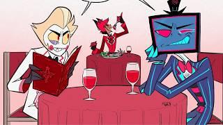 vox and lucifer getting together?! -  Hazbin Hotel comic dub