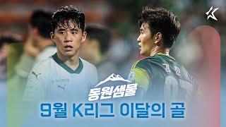 완전 다른 골 유형인 1위 후보 ㄷㄷ  [9월 K리그1 이달의 골]