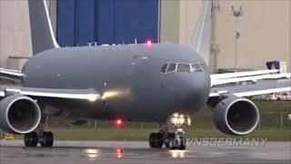 1st Boeing KC-46A Pegasus ReFueling Tanker High Speed Taxi Test & Unveiling @ KPAE Paine Field