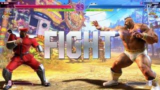 Street Fighter 6  DCQ (Rank #3 M.Bison) Vs Kobayan (Rank #2 Zangief) SF6 high Level Match's!