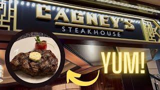 CAGNEY'S STEAKHOUSE ON NCL: FAVS & FLOPS!!