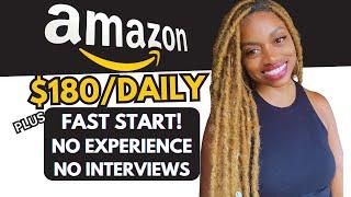 Amazon Is Hiring ASAP I Fast Start Work From Home Jobs With No Interviews.