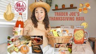 THANKSGIVING TRADER JOE’S HAUL | GROCERY HAUL