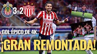  ¡REMONTADA de CHIVAS frente al NECAXA! Con un GOL de EPOCA por parte de MARÍN