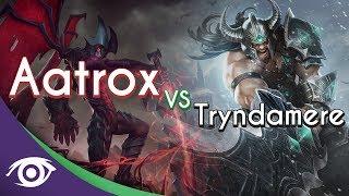 1v1 Mid: Aatrox vs Tryndamere [Champion Rap Battles]