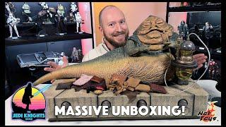 Sideshow 1/6 Jabba The Hutt Deluxe Unboxing & Review