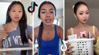 Makeup Tutorial Tiktok Compilation - GRWM  ( Get Ready With Me ) ️(Skincare, Makeup, Outfits) 1286