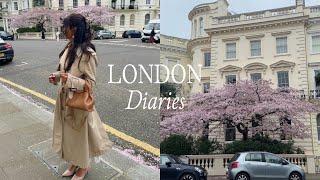 LONDON DIARIES  Coffee dates, Dinner with Friends, Baking, K-Beauty Haul