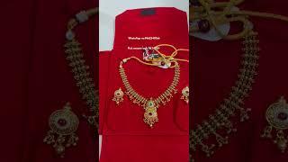 Antique premium quality real gold look design neckline sets CHITRA FASHION JEWELLERY Ahmedabad.