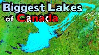 What is the Largest Lake in Every Canadian Province and Territory?