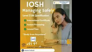 IOSH Managing Safely Course in Chennai #industrialsafetyacademy