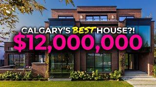 Inside a $12,000,000 Calgary Mansion with Unbelievable SURPRISES + Huge Downtown Views!