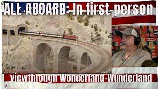 ALL ABOARD: In first-person viewthrough Wonderland-Wunderland Special- Miniatur Wunderland -REACTION