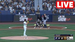 MLB LIVE Atlanta Braves vs San Diego Padres | NL Wild Card Game 2 - 2nd October 2024 | MLB 24