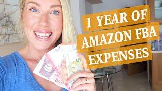 1 Year of Amazon FBA Expenses  Digital Nomad Girl