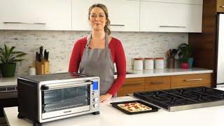 Hands on Toshiba AC25CEW-SS Digital oven with Convection/Toast/Bake/Broil Function 6-Slice Bread