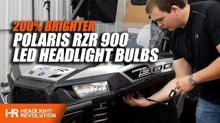 200% Brighter LED Headlights for the Polaris RZR 900