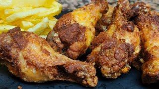 POLLO FRITO EL SECRETO DE LOS RESTAURANTES PARA QUE QUEDE SIEMPRE BIEN(SIN HARINA NI REBOZADOS)