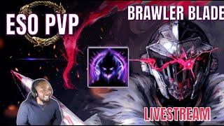 ESO PVP THIS SKILL IS BUSTED!! BRAWLER BLADE PVP