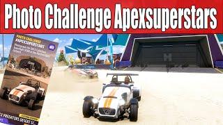 Forza Horizon 5 Photo Challenge Apexsuperstars - Horizon Apex Outpost