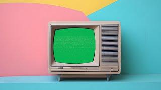 Retro TV Green Screen Animation: A Vibrant Revelation!