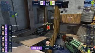 CHEERFUL WITH THE ACE! - VP PRODIGY VS FNATIC RISING - WePlay Academy League - CSGO