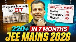 X+Y=12  7 Months Strategy to Crack IIT JEE if Started Now ⁉️ Tarun Sir #iitjee #jee2026