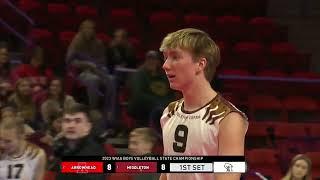 2023 WIAA Boys Volleyball State Championship Arrowhead vs Middleton