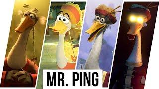 Mr. Ping Evolution in Movies & TV Shows (Po's Adoptive Father)