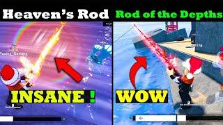 HEAVEN'S Rod or Rod of the DEPTHS! Which one is BEST in FISCH Game??